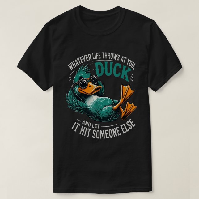 Coola Anka Funny Quote Graphic Tee (Design framsida)