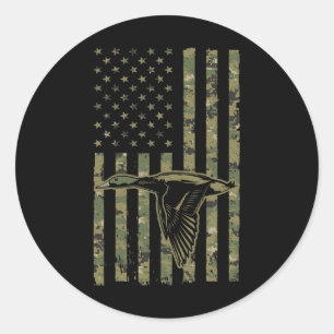 Coola Anka Jakt För manar Women Wildlife du Runt Klistermärke