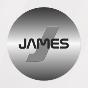 Coola Anpassade Namn & Monogram Klistermärke