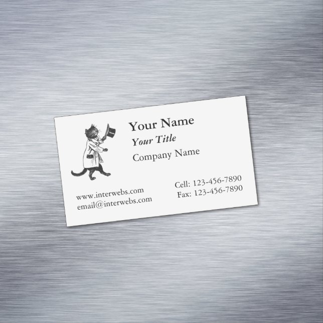 Coola Anpassningsbar Magnetiskt Affärskort Magnetiska Visitkort (In Situ)