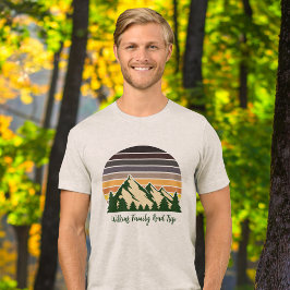 Coola Anpassningsbar Road Resa Forest Sunset T Shirt