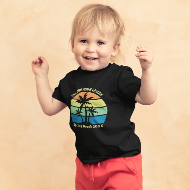 Coola Anpassningsbar Tropical Beach Resa Handflata T Shirt (Skapare uppladdad)