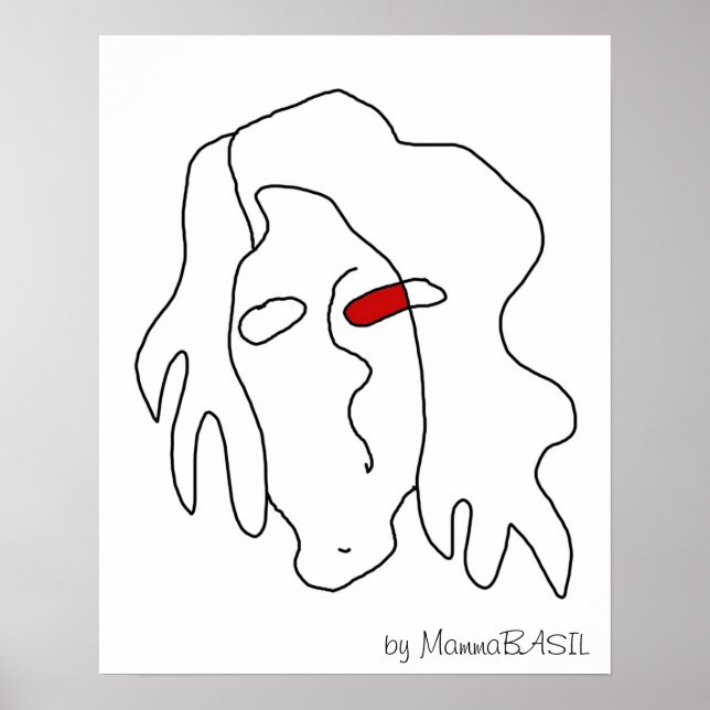 Coola Ansikte Poster! Poster (Framsidan)