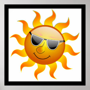COOLA ANSIKTE SUNSHINE POSTER