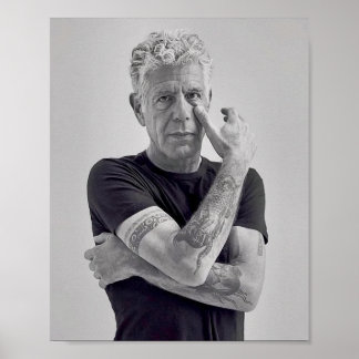 coola anthony bourdain poster