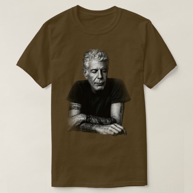 Coola Anthony Bourdain T Shirt (Design framsida)