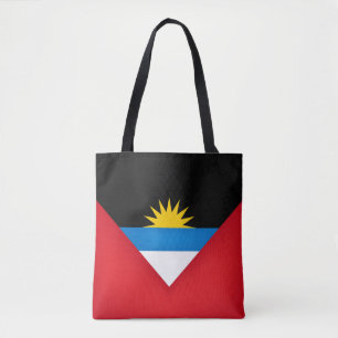 Coola Antigua och Barbuda Flagga Mode Tygkasse