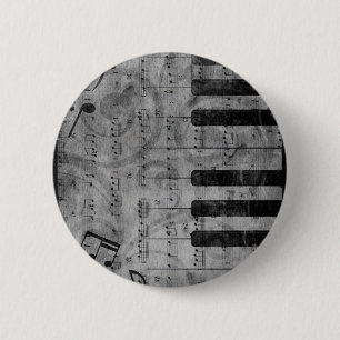 Coola antique grunge effect piano musik noter knapp