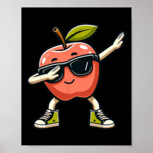 Coola Apple Art För manar Women Kids Apple Picking Poster