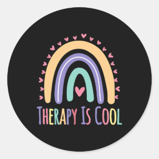 Coola är självvård och medvetandegörande om psykis runt klistermärke