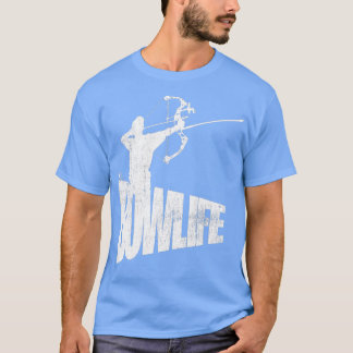 Coola Archery Archer Silhouette Bow Life T Shirt