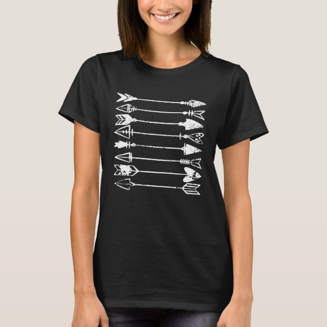 Coola Archery Bow Hunting Arrows T Shirt (Framsida)