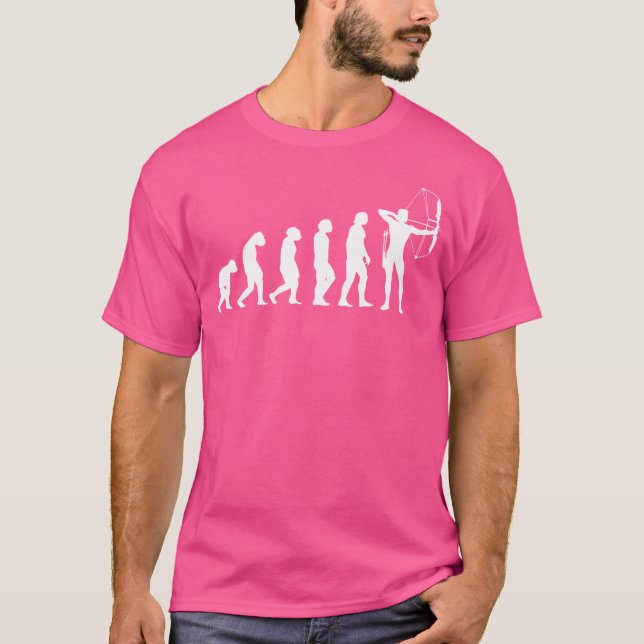 Coola Archery Evolution Compound Bow Archers T Shirt (Framsida)