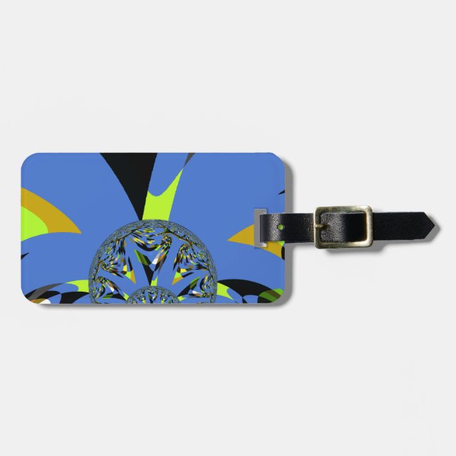 Coola Arches with Fractal Spheres Art Design Bagagebricka (Horisontell Framsida)