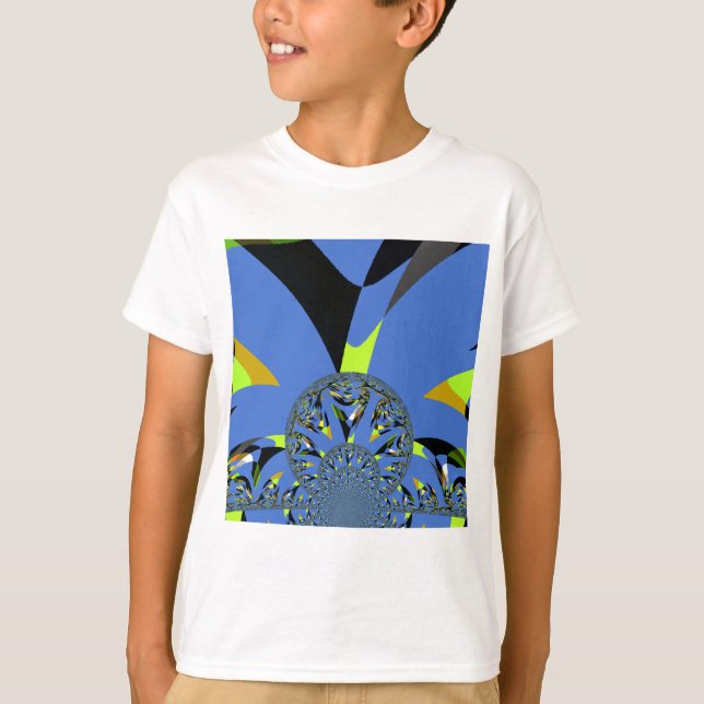 Coola Arches with Fractal Spheres Art Design Tee (Framsida)