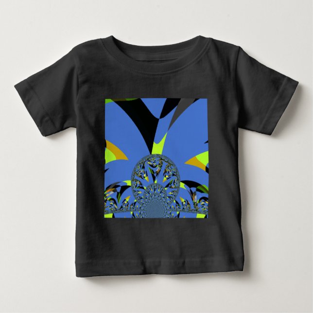 Coola Arches with Fractal Spheres Art Design Tee Shirt (Framsida)