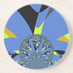 Coola Arches with Fractal Spheres Art Design Underlägg