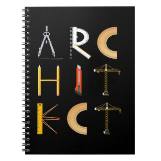 Coola Architect Novelty Landscapers Studenter Gift Anteckningsbok