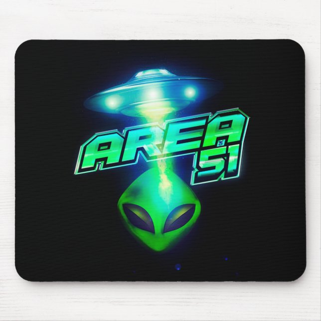 Coola Area 51 Alien Spacesship Musmatta (Framsidan)