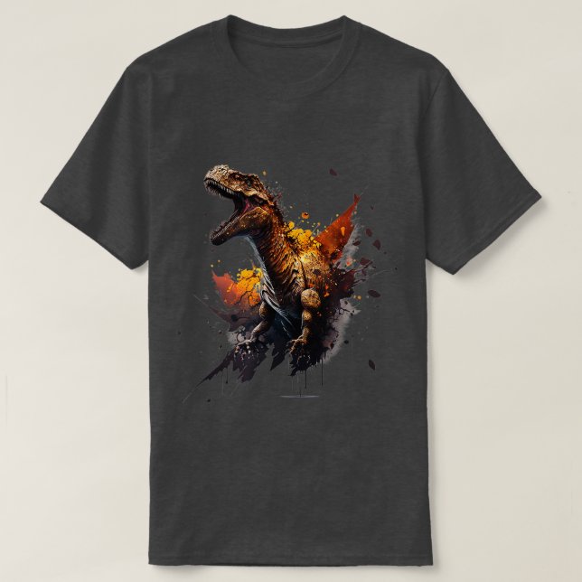 Coola arg dinosaur vild raptor 1 t shirt (Design framsida)