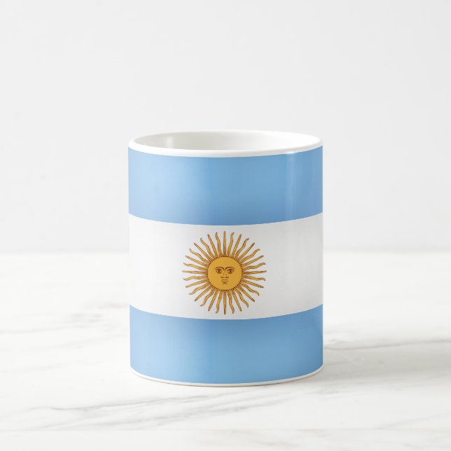 Coola Argentina Flagga Kaffemugg (Center)