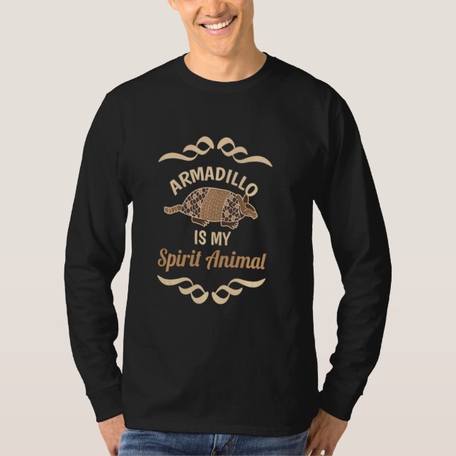 Coola Armadillo är mitt andningsdjur Fantastisk T Shirt (Framsida)