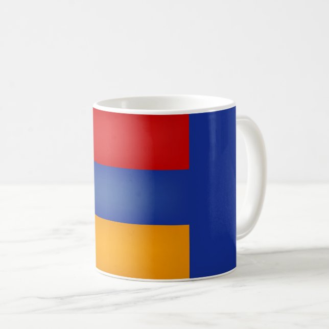 Coola Armeniska Flagga Kaffemugg (Framsida höger)