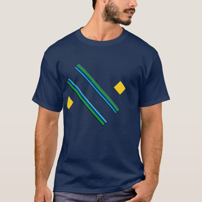 coola art abstrakt vektordesign manar t shirt (Framsida)