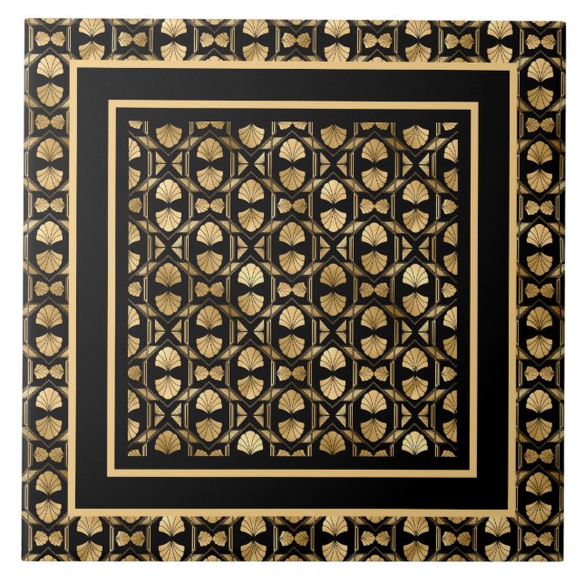 coola art deco deco decor kakelplatta (Framsidan)