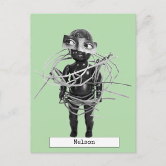 Coola Art Doll-vykort Vykort