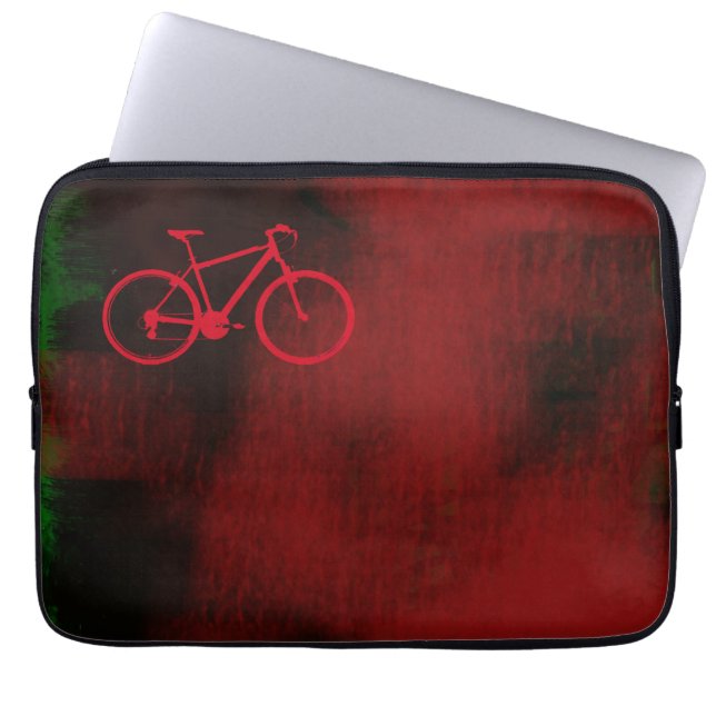 coola art snyggt Cycle Laptop Sleeve (Framsidan)