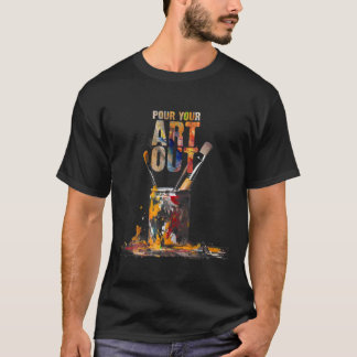 Coola Artist Art make Art Painter Artist Lärare Ar T Shirt