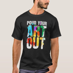 Coola Artist För manar Women Painter Teacher Paint T Shirt