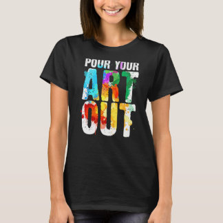 Coola Artist För manar Women Painter Teacher Paint T Shirt