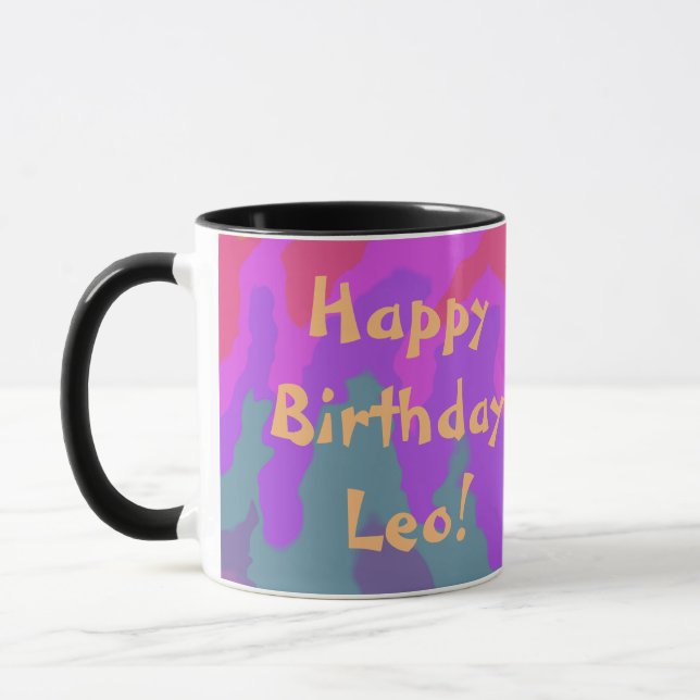 Coola Arty Vibe Colorful Mugg (Vänster)