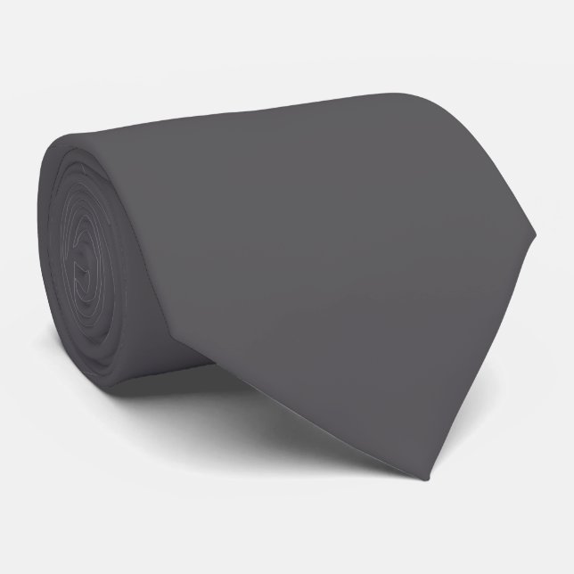 Coola Ashy Mörk Grått Pop of Färg Neckwear (Rullad)