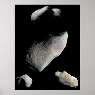 Coola Asteroider Poster