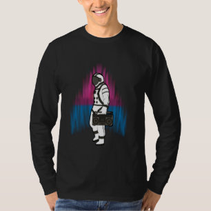 Coola Astronaut Boombox Universe Graphics Space T Shirt