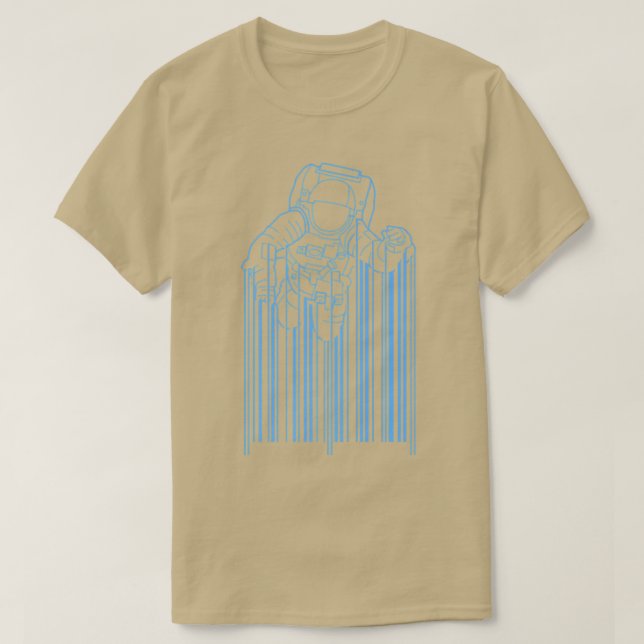 Coola Astronaut Space Premium T-Shirt (Design framsida)