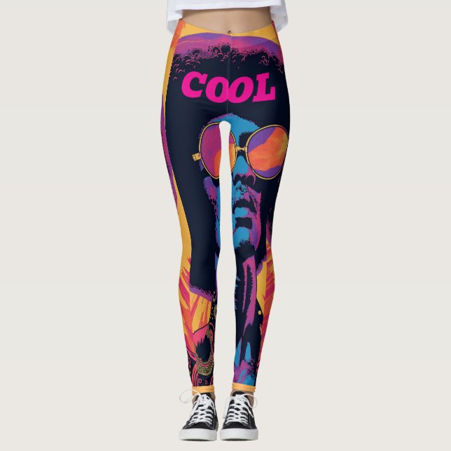 Coola-/återcirkulationsbalkar Leggings (Framsida)