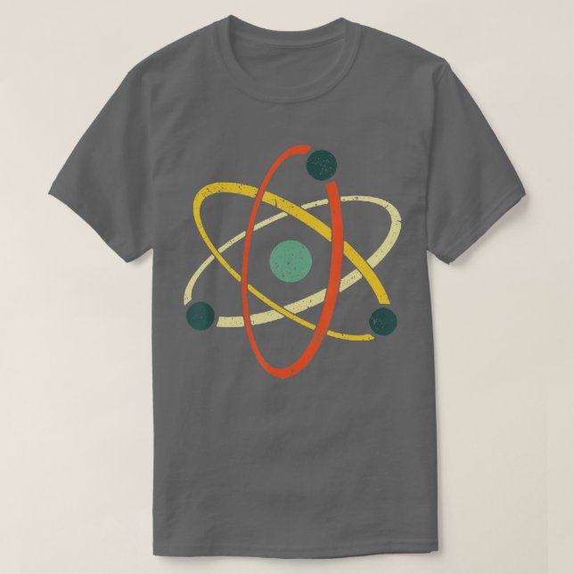 Coola Atom Art Manar Women Biology Chemistry T Shirt (Design framsida)