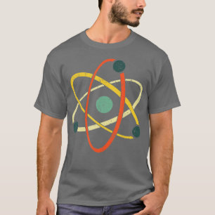 Coola Atom Art Manar Women Biology Chemistry T Shirt