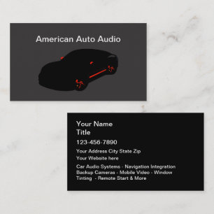 Coola Automotive Audio & Toning Visitkort