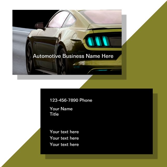 Coola Automotive Car Care Visitkort (Skapare uppladdad)