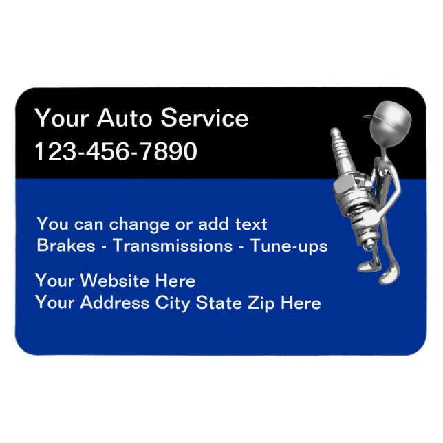 Coola Automotive Large Business Magnets Magnet (Horisontell)