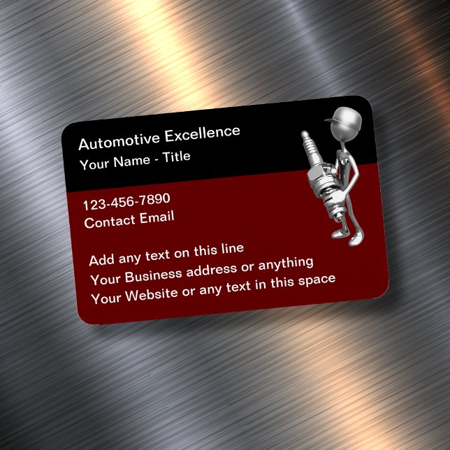 Coola Automotive Large Business Magnets Magnet (Skapare uppladdad)