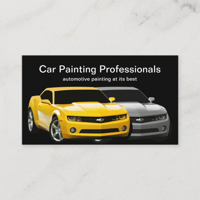 Coola Automotive Painting Service Visitkort (Framsida)