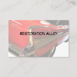 Coola Automotive Restoration Services Visitkort