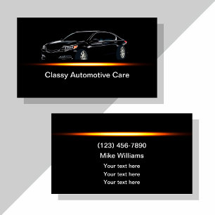 Coola Automotive Services Modern Affärskort Visitkort