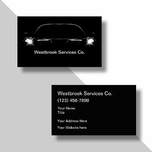 Coola Automotive Services - temat Visitkort
